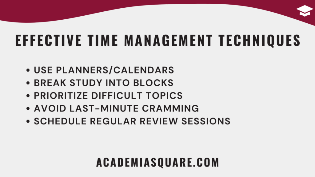 Effective Time Management Techniques