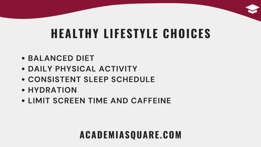 Healthy Lifestyle Choices