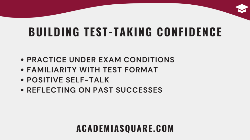 Building Test-Taking Confidence