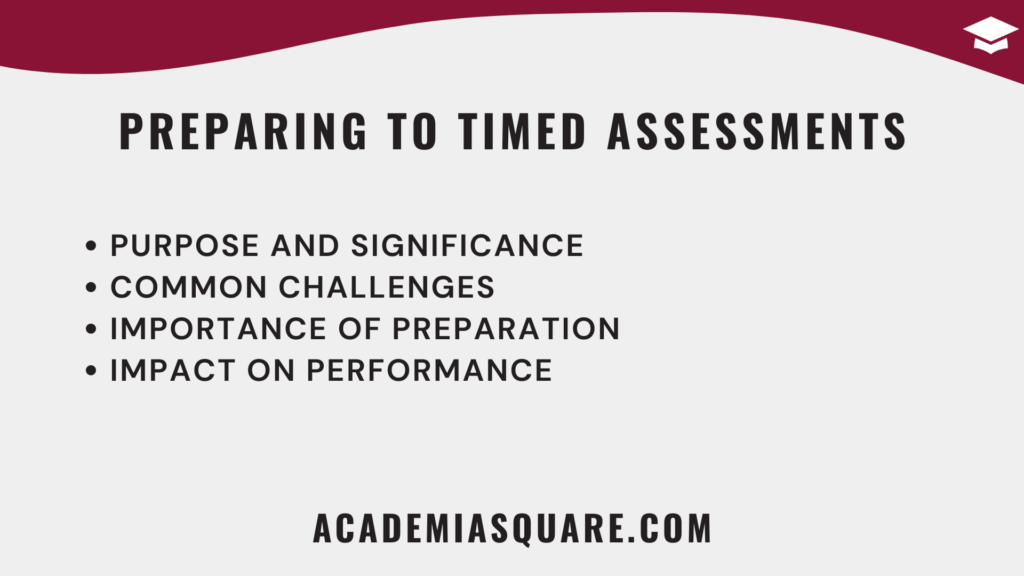 Introduction - Preparing to Timed Assessments