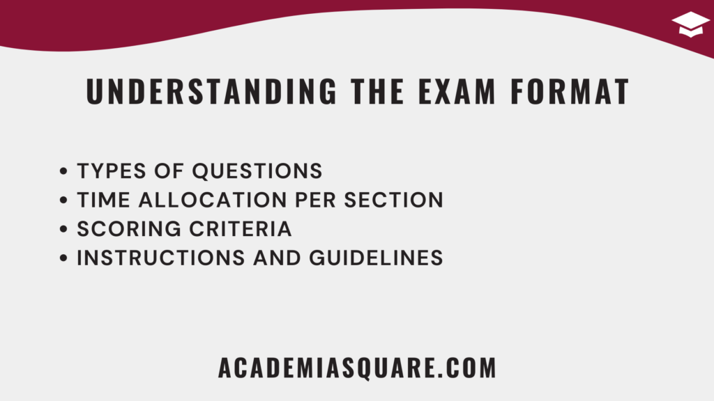 Understanding the Exam Format