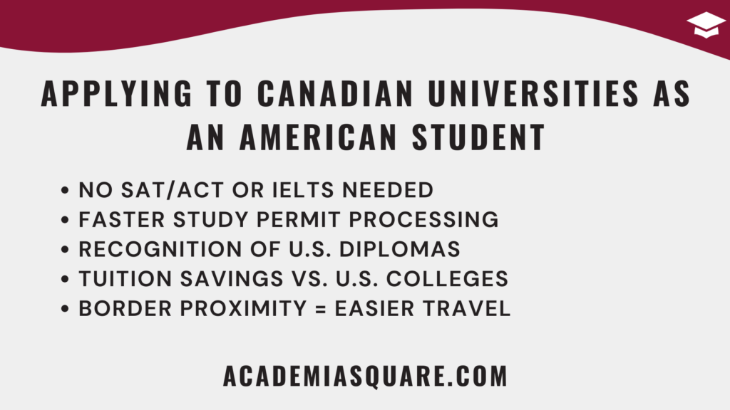 Applying to Canadian Universities as an American Student