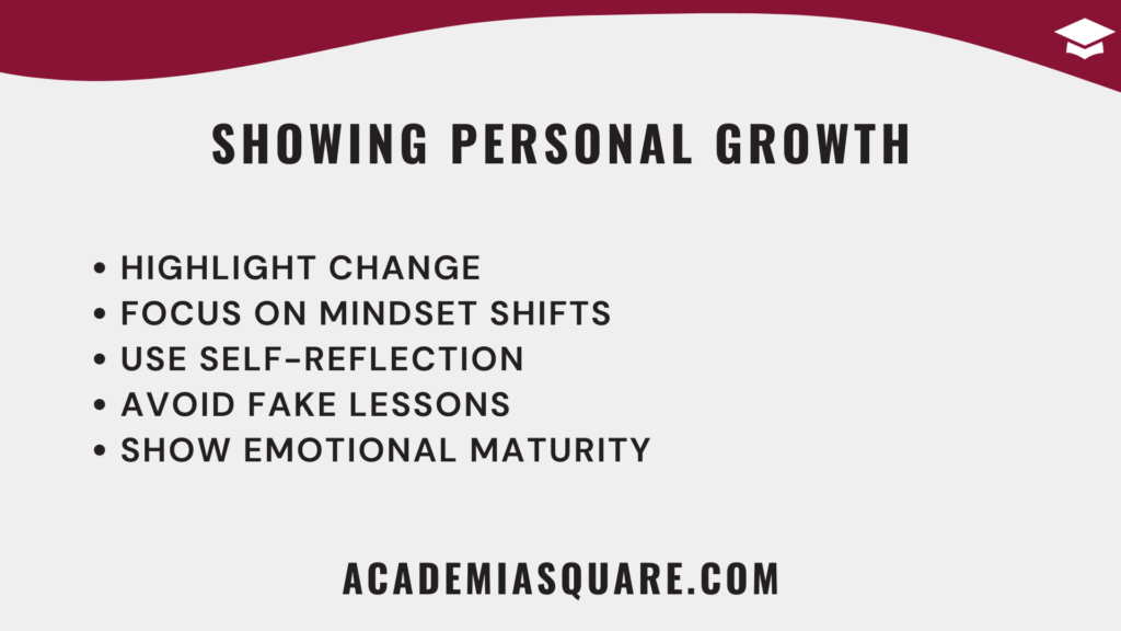 How to Write a College Application Essay That Reflects Growth