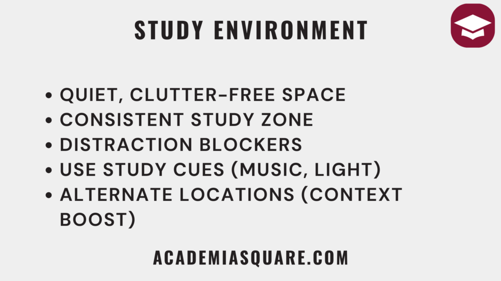 Optimizing Study Environments for Better Grades