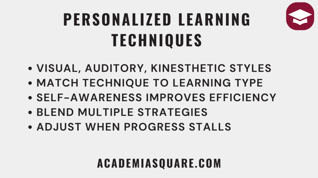 Personalized Learning Find the Best Memorization Technique for You