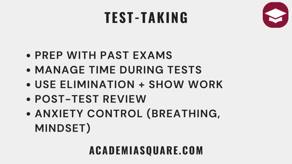 Test-Taking Strategies That Will Help You Get Better Grades