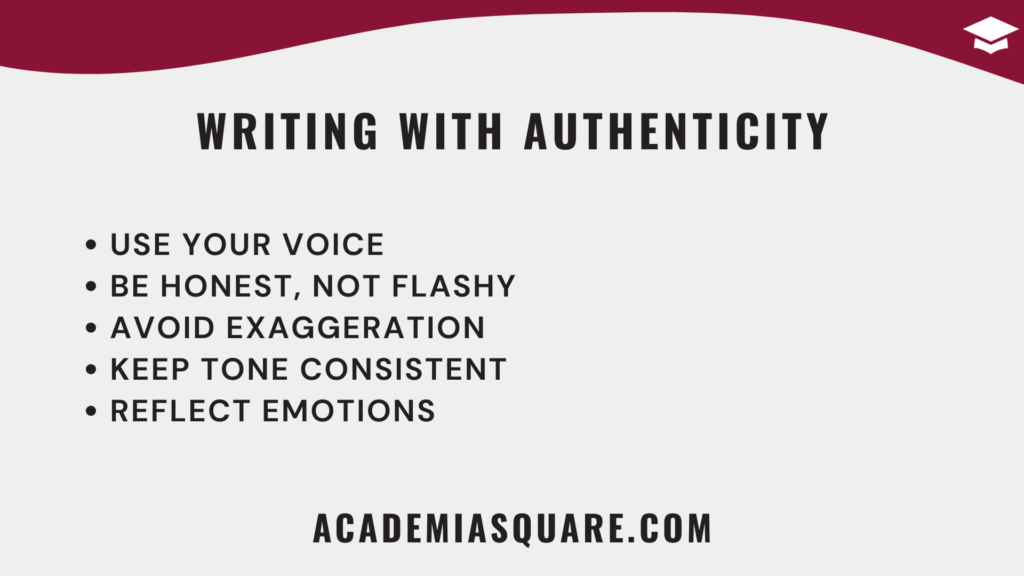 Writing with Authenticity Showcasing Your Voice