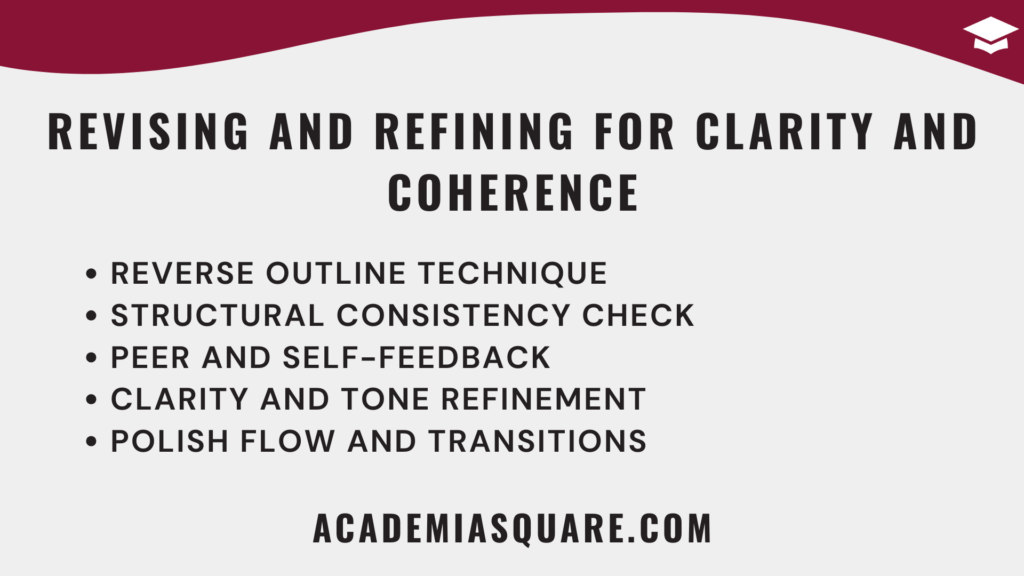 Academic Essay - Revising and Refining for Clarity and Coherence
