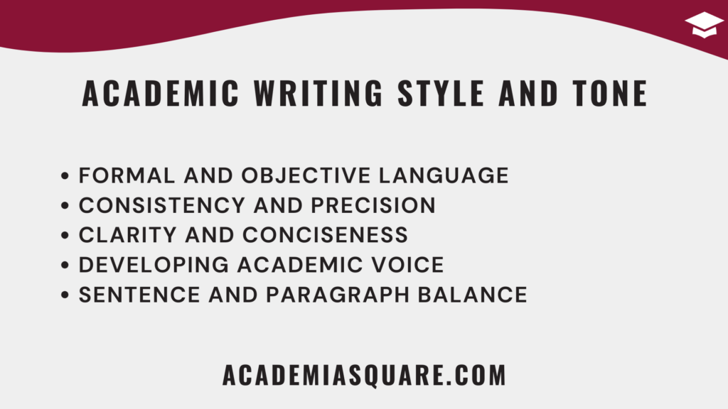 Academic Writing Style and Tone