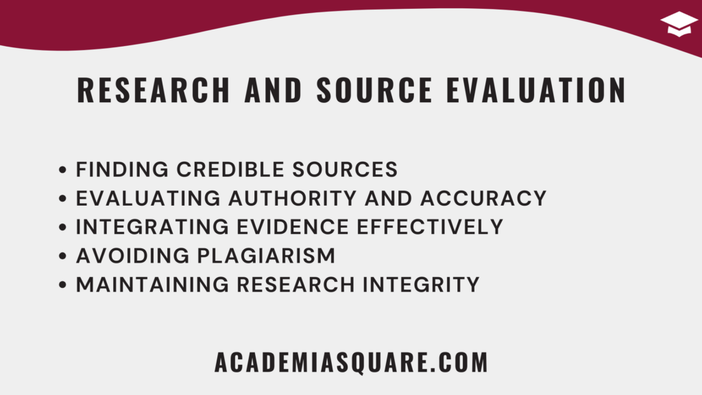 Research and Source Evaluation
