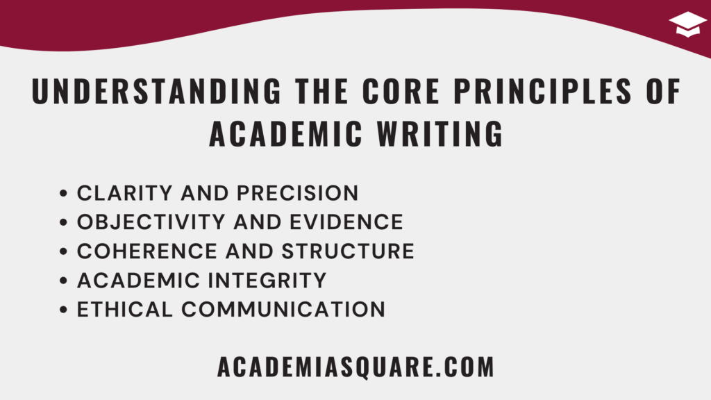 Understanding the Core Principles of Academic Writing