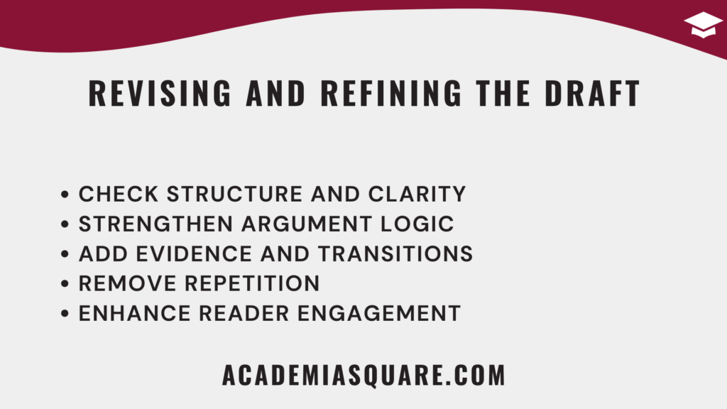 Writing Process Step 4 - Revising and Refining the Draft